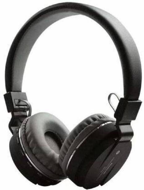 VEKIN HIGH BASS SOUND, SD CARD SUPPORTABLE HEADPHONE Bluetooth & Wired