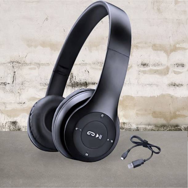house of common Wireless Gaming Headphones with Intense Powerful Thumping Bass_BX Bluetooth & Wired