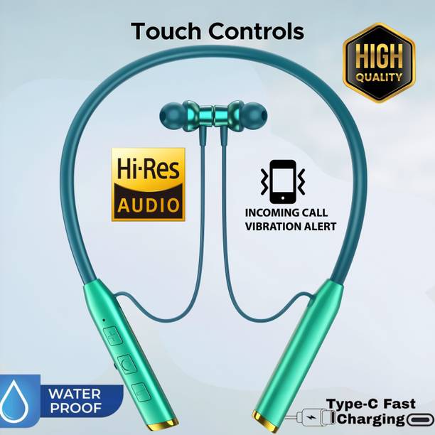 MR.NOBODY Vibration Alert, 48 Hours Playtime, ENC, HD Sound Quality & Stereo Bass N296 Bluetooth