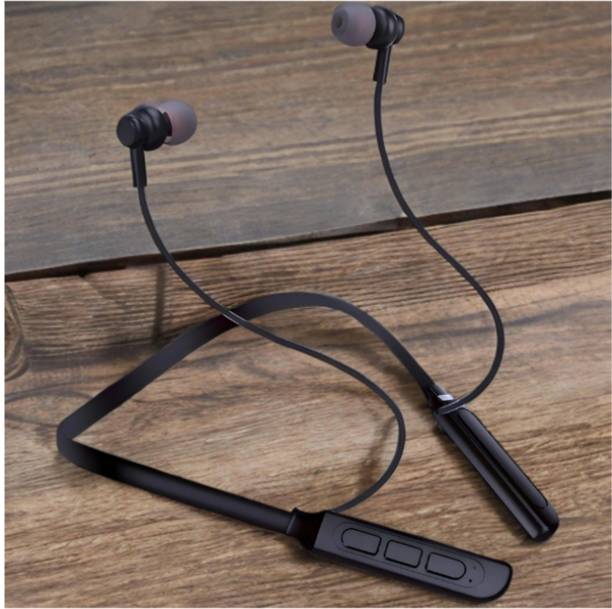house of common Wireless Neckband Earbuds, Magnetic Closure, Rich Bass Soundstage_DX Bluetooth & Wired