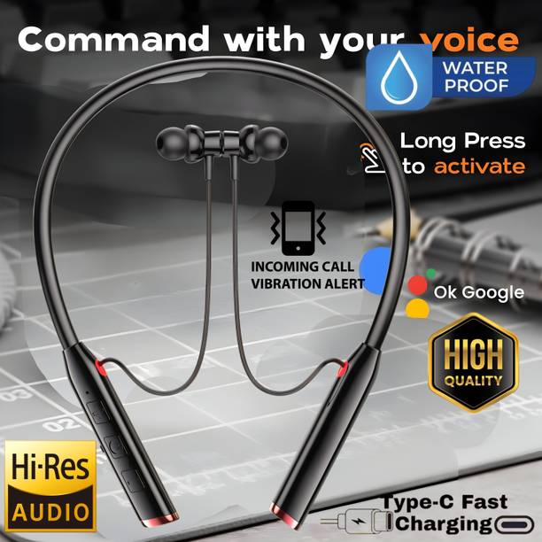 MR.NOBODY Vibration Alert, 48 Hours Playtime, ENC, HD Sound Quality & Stereo Bass N288 Bluetooth