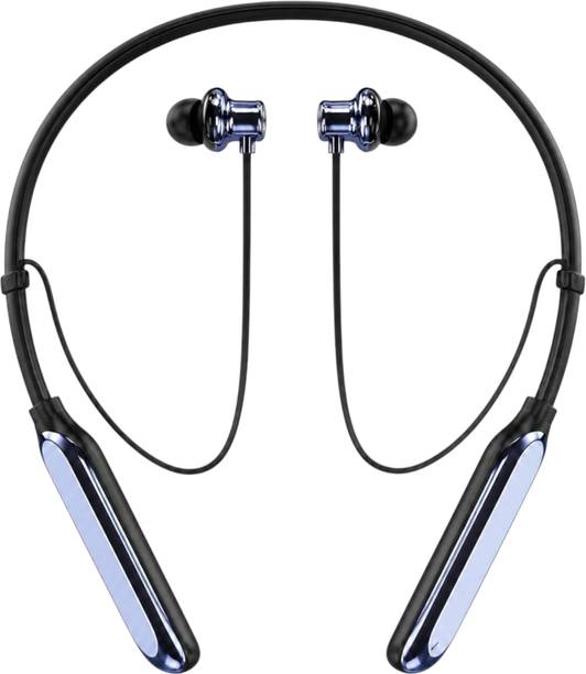ROKAVO Bullet Neckband Earphones 48hrs Deep Bass Calling Gaming Neckband Bluetooth
