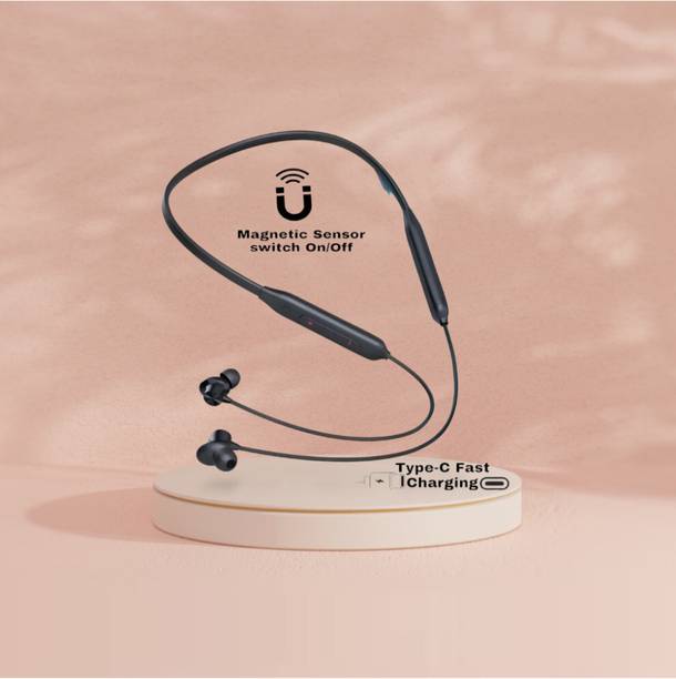 GDS High Quality Bass Wireless Neckband - High Quality and clear sound_HZ Bluetooth & Wired