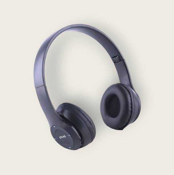 house of common Ultra-Comfortable Wireless Headphones with 3.5mm Aux Input for Universal Use_7H Bluetooth & Wired