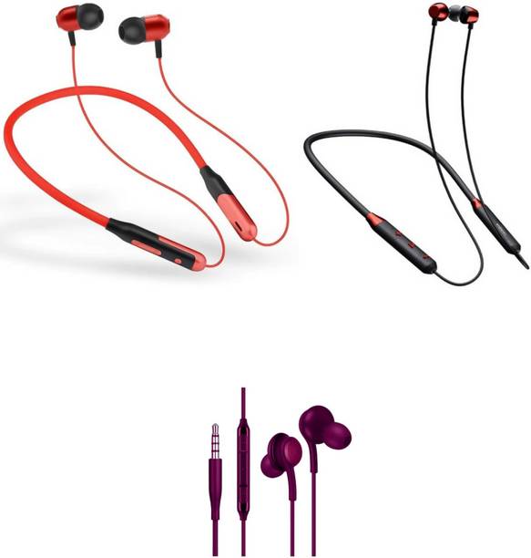 LEVELPLUS Jazz & Candy With Akg Neckband Combo 45 Hours Playtime Bluetooth