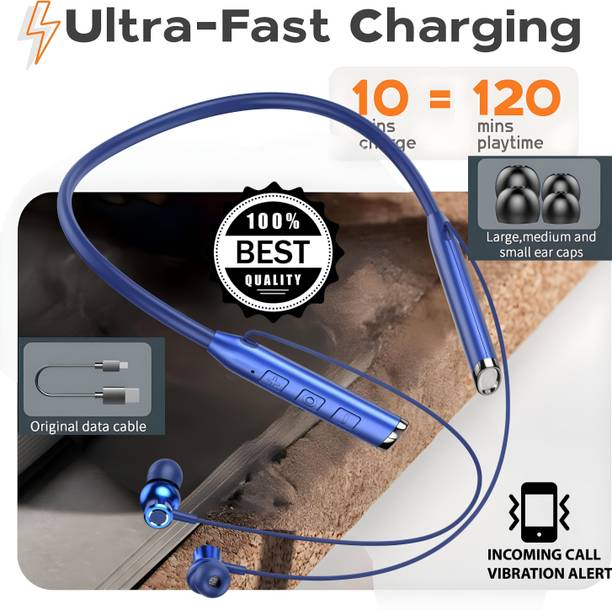 GREE MATT Vibration Alert, 48 Hours Playtime, ENC, HD Sound Quality & Stereo Bass N460 Bluetooth