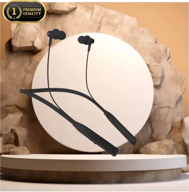 house of common Magnetic Earbud Wireless Neckband, Tuned for Deep Bass Audio_EV Bluetooth & Wired