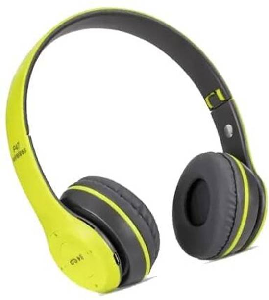 BAGATELLE New On Ear Headphones with Upto 15Hrs Playback,40MM Drivers,Padded Ear Cushions Bluetooth Gaming