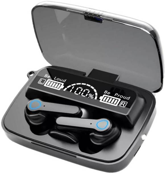 DigiClues M19 Earbuds Upto 48 Hours Playback with Power Bank and ASAP Charge Bluetooth