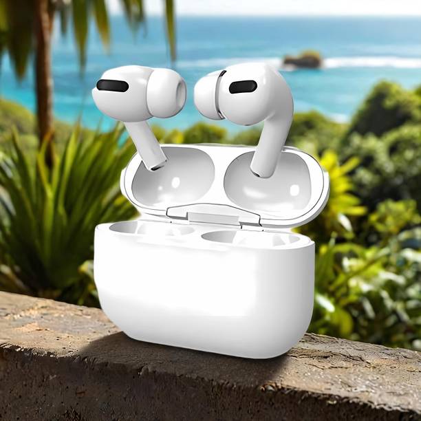 Tedbee Hi-Bass Earbuds | Compact Charging Case | White Bluetooth