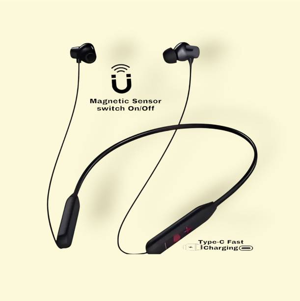 AIZINA Endurance Pro Neckband - Long-Lasting, Enhanced Bass, Comfort Fit_GT Bluetooth & Wired