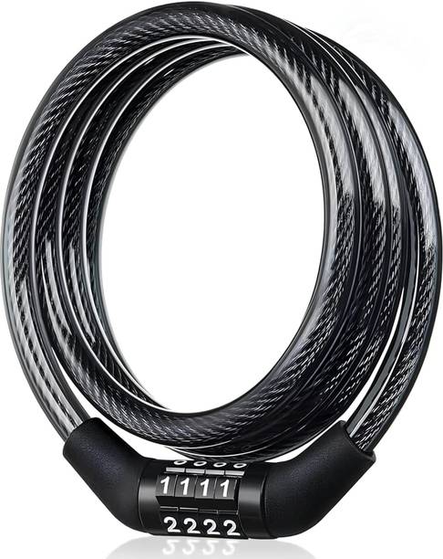 XpertRider Steel Cable Lock For Helmet