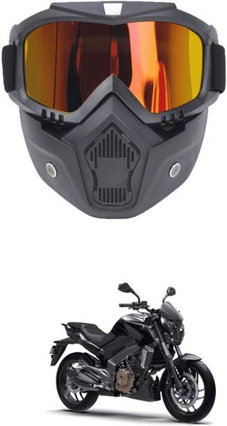 SBTs Bike Motorcycle Protective Goggles Bike Face Mask Eyewear & Reusable SG435 Helmet Visor