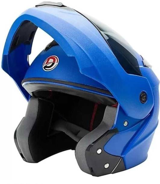 Agx Foroly Flipup ABS Material with PolyCarbonate Visor Motorbike Helmet