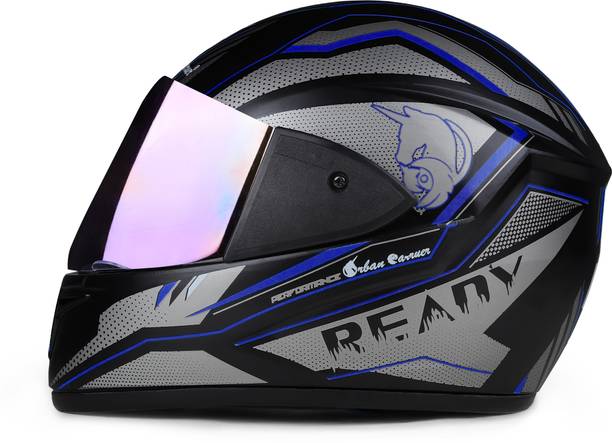 urban carrier ABS Material Full Face Rainbow Visor Helmet, UV Scratch Resistance Motorbike Helmet