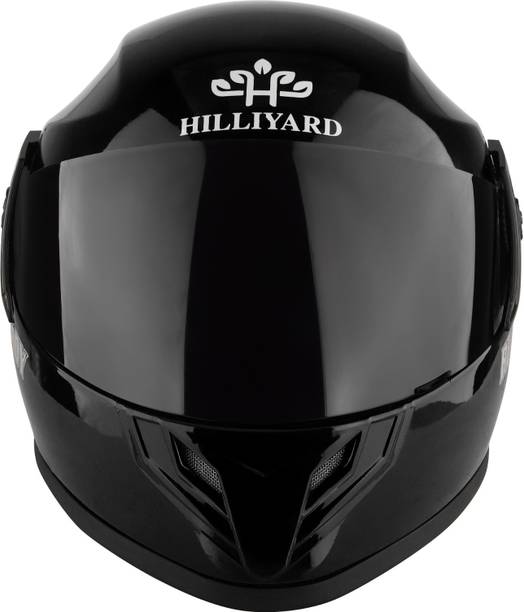 HILLIYARD Rock Black Visor - A1 Motorbike Helmet