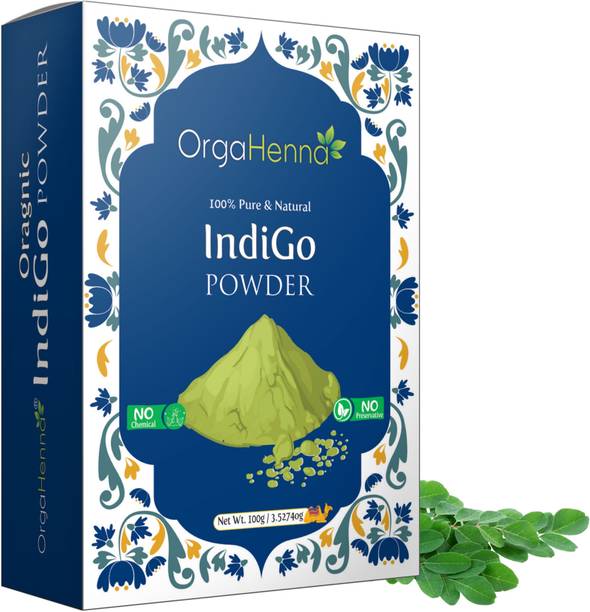 Orgahenna Natural & Pure Indigo Hair Color Powder
