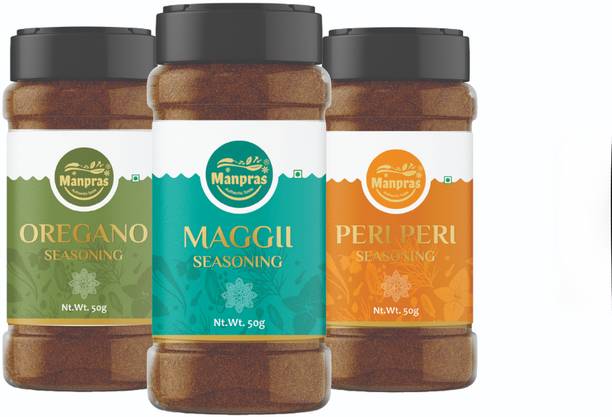 MANPRAS Manpras Seasoning Combo- Maggii- Peri Peri- Oregano