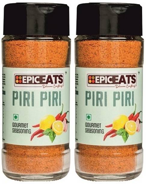 EPICEATS Peri Peri Seasoning|100% Pure | Excellent flavour |Premium Herbs|Pack-2
