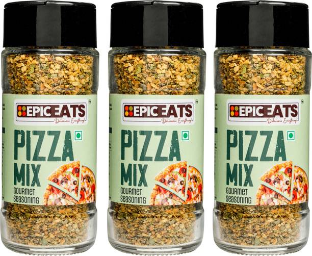 EPICEATS Pizza Mix Seasoning|100% Pure | Excellent flavour|Premium|Pack-3