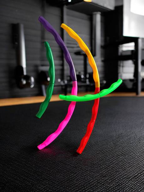 Toyjhar Ergonomic Body Therapy Stick for Deep Tissue Massage and Pain Relief Exercise Hula Hoop