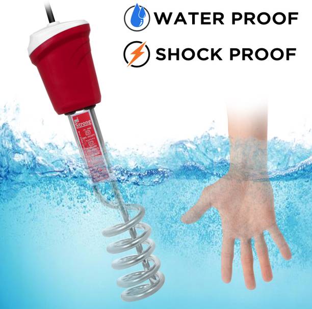 MI STRONG ISI Mark Shock-proof & water-proof MSCR Brass 2000 W Shock Proof Immersion Heater Rod