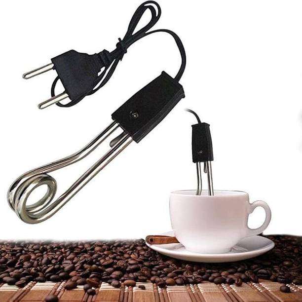Dson Mart Small Wonder Heat Hub – Fast Electric Mini Heater for Coffee, Tea, Water & Milk 1000 W Shock Proof Immersion Heater Rod