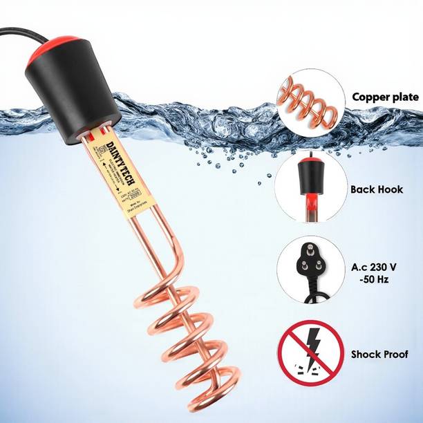 Dainty TECH ISI Mark Shock-Proof & Water-Proof Copper DT04 2000 W Shock Proof Immersion Heater Rod