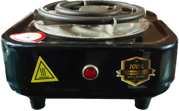 WELLBERG 500 W Radiant Cooktop Jog Dial