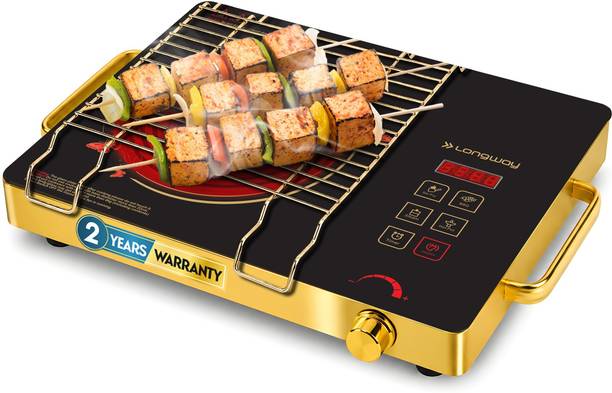 Longway 2200 W Induction Cooktop Touch Panel, Push Button