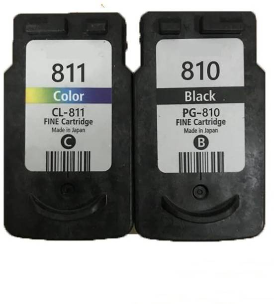 NNPRO PG-810 & CL-811 Combo Compatible with: Can.. models MP 245, MP 276 Black + Tri Color Combo Pack Ink Cartridge
