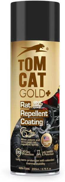 TOM CAT SHADOW No Entry Rat Repellent Spray for Cars, Pack of 1- EV Safe Rat Protection Spray