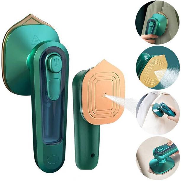 GANESH JI Portable Foldable Electric Mini Iron 30 W Handheld Fabric Steamer