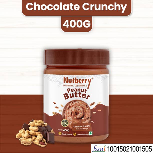 Nutberry Peanut Butter Chocolate Crunchy 400gm