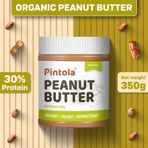 Pintola Organic Peanut Butter (Creamy) (Unsweetened)