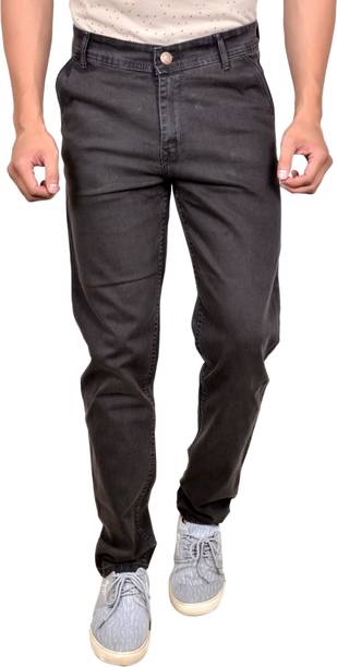 Men Regular Mid Rise Brown Jeans