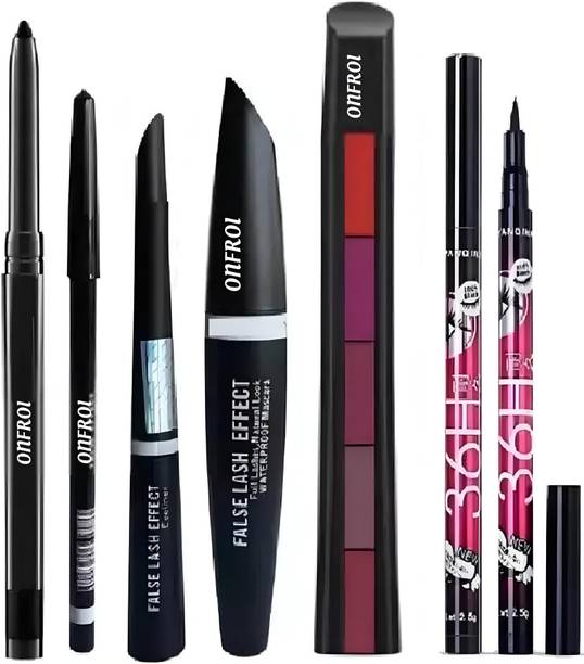 Onfroi Smudge Proof Eye Makeup & Lip Color Kit 24 ml