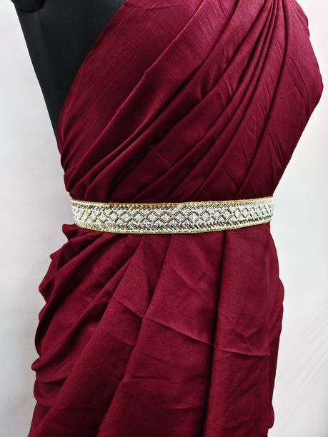 purala Women Casual Multicolor Fabric Belt
