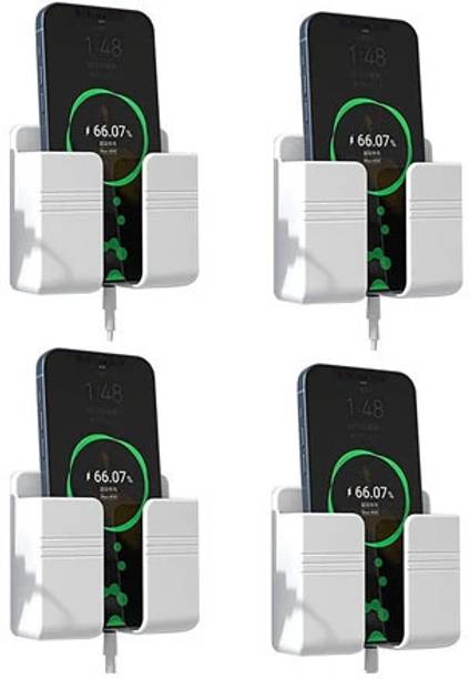 WALLVIEW TECH Mobile Wall Stand for Charging Hook Phone Holders Cellphone Hanging |Set OF 4 Mobile Holder