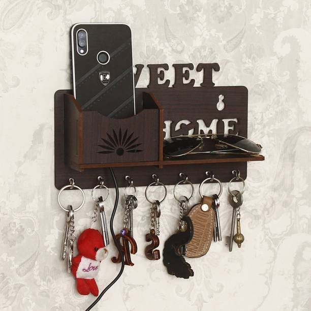 phical art Wood Key Holder