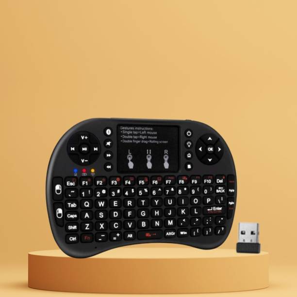 Clairbell Bluetooth (Wireless Keyboard) USB Rechargeable Keyboard With Pocket Size H295 Wireless Thumb-size Multi-device Keyboard Compatible with Tablet