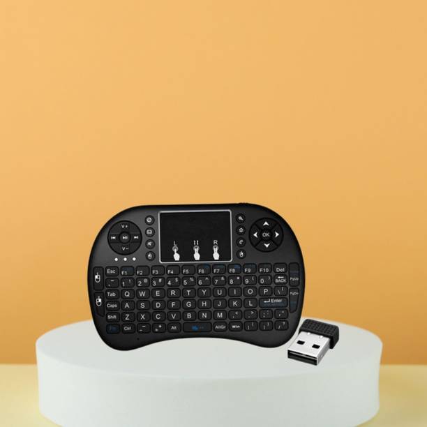 Clairbell Bluetooth (Wireless Keyboard) USB Rechargeable Keyboard With Pocket Size I50 Wireless Thumb-size Multi-device Keyboard Compatible with Tablet