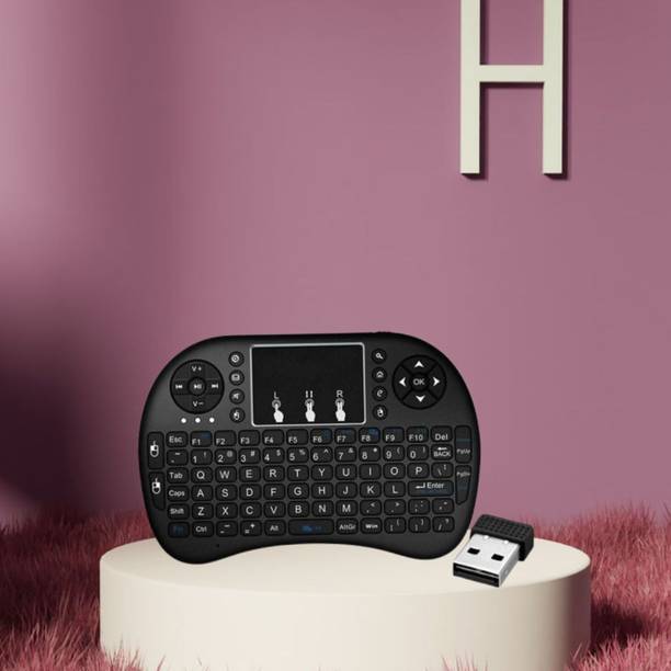 GUGGU Bluetooth (Wireless Keyboard) USB Rechargeable Keyboard With Pocket Size F390 Wireless Thumb-size Multi-device Keyboard Compatible with Tablet