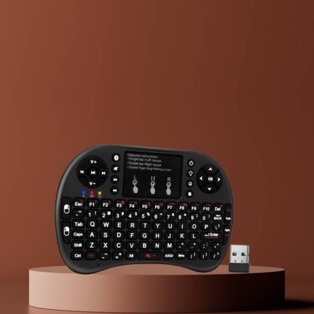 GUGGU Bluetooth (Wireless Keyboard) USB Rechargeable Keyboard With Pocket Size G335 Wireless Thumb-size Multi-device Keyboard Compatible with Tablet