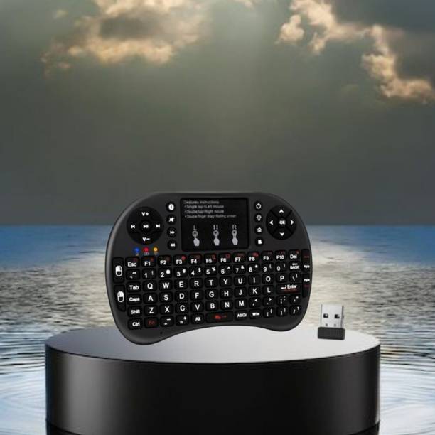 Clairbell Bluetooth (Wireless Keyboard) USB Rechargeable Keyboard With Pocket Size K477 Wireless Thumb-size Multi-device Keyboard Compatible with Tablet