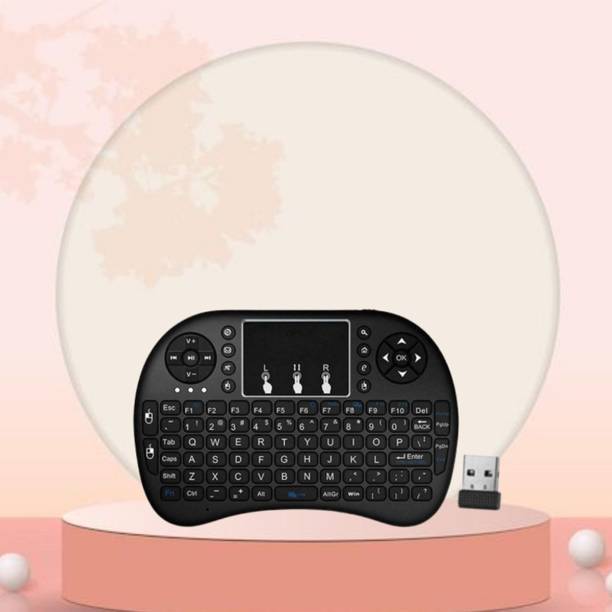 GUGGU Bluetooth (Wireless Keyboard) USB Rechargeable Keyboard With Pocket Size F112 Wireless Thumb-size Multi-device Keyboard Compatible with Tablet