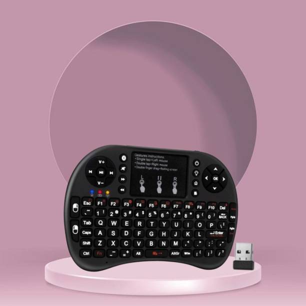 Clairbell Bluetooth (Wireless Keyboard) USB Rechargeable Keyboard With Pocket Size K318 Wireless Thumb-size Multi-device Keyboard Compatible with Tablet