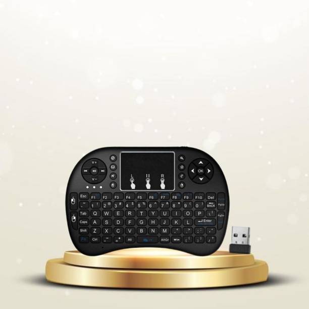 FRONY Bluetooth (Wireless Keyboard) USB Rechargeable Keyboard With Pocket Size C471 Wireless Thumb-size Multi-device Keyboard Compatible with Tablet