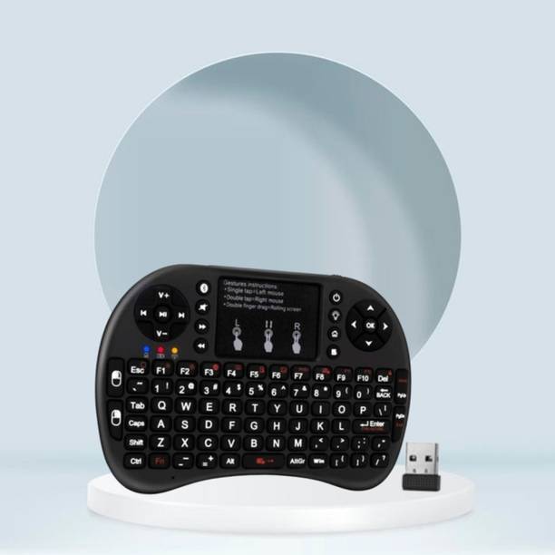 Clairbell Bluetooth (Wireless Keyboard) USB Rechargeable Keyboard With Pocket Size H472 Wireless Thumb-size Multi-device Keyboard Compatible with Tablet