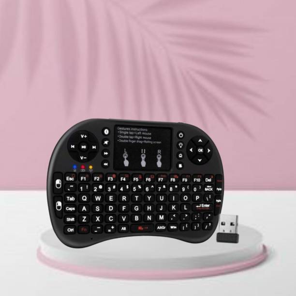 Clairbell Bluetooth (Wireless Keyboard) USB Rechargeable Keyboard With Pocket Size H427 Wireless Thumb-size Multi-device Keyboard Compatible with Tablet